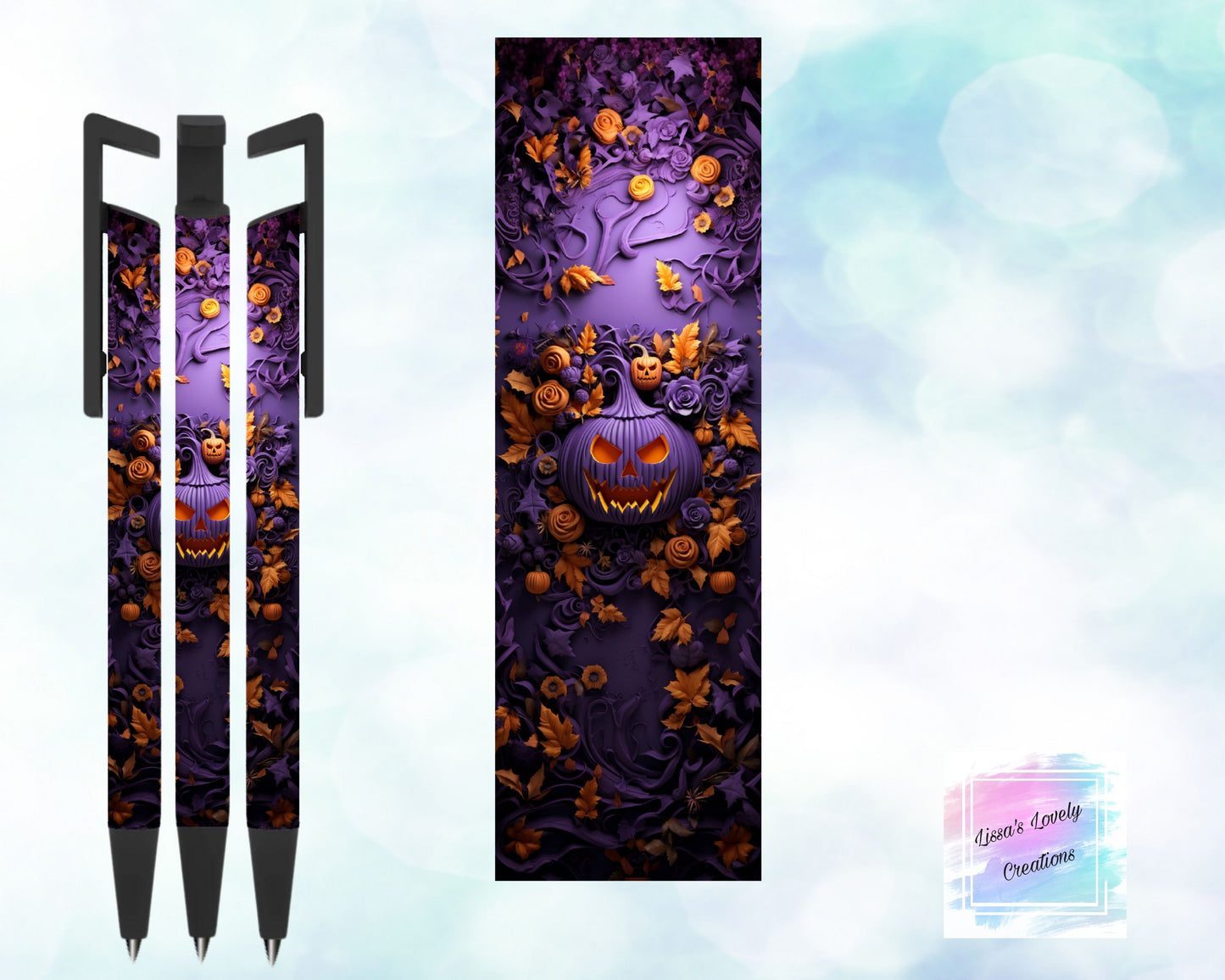 Jack-O-Lantern Ink Pen