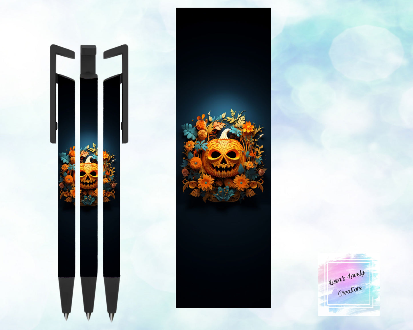 Jack-O-Lantern Ink Pen
