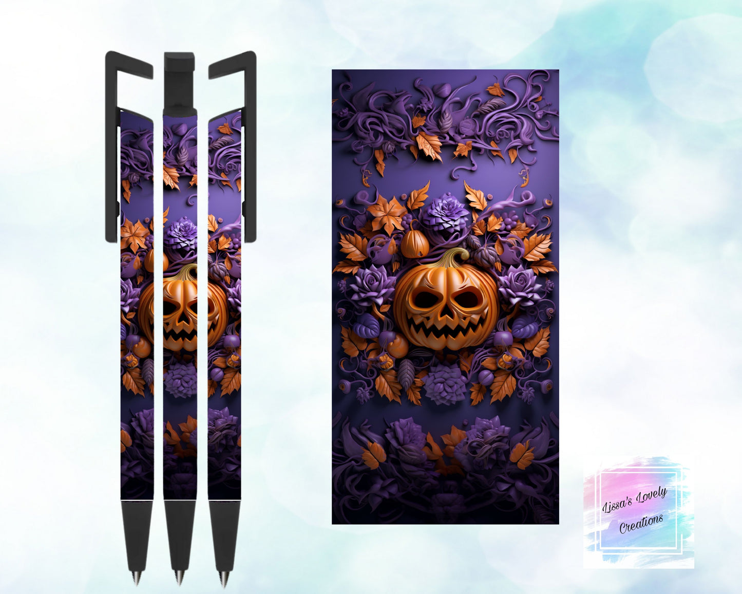 Jack-O-Lantern Ink Pen