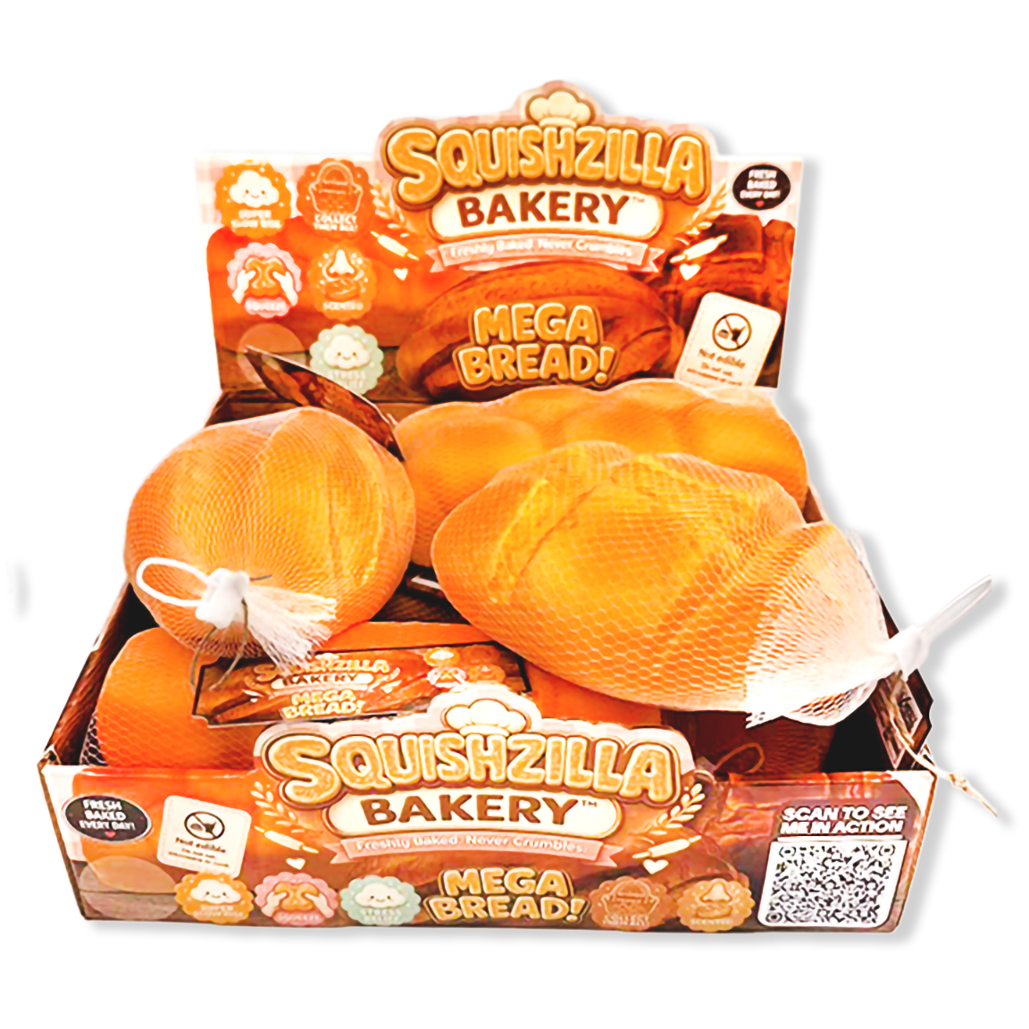 Fun Doh MEGA 7" Bread Slow Rise Squishy Bakery