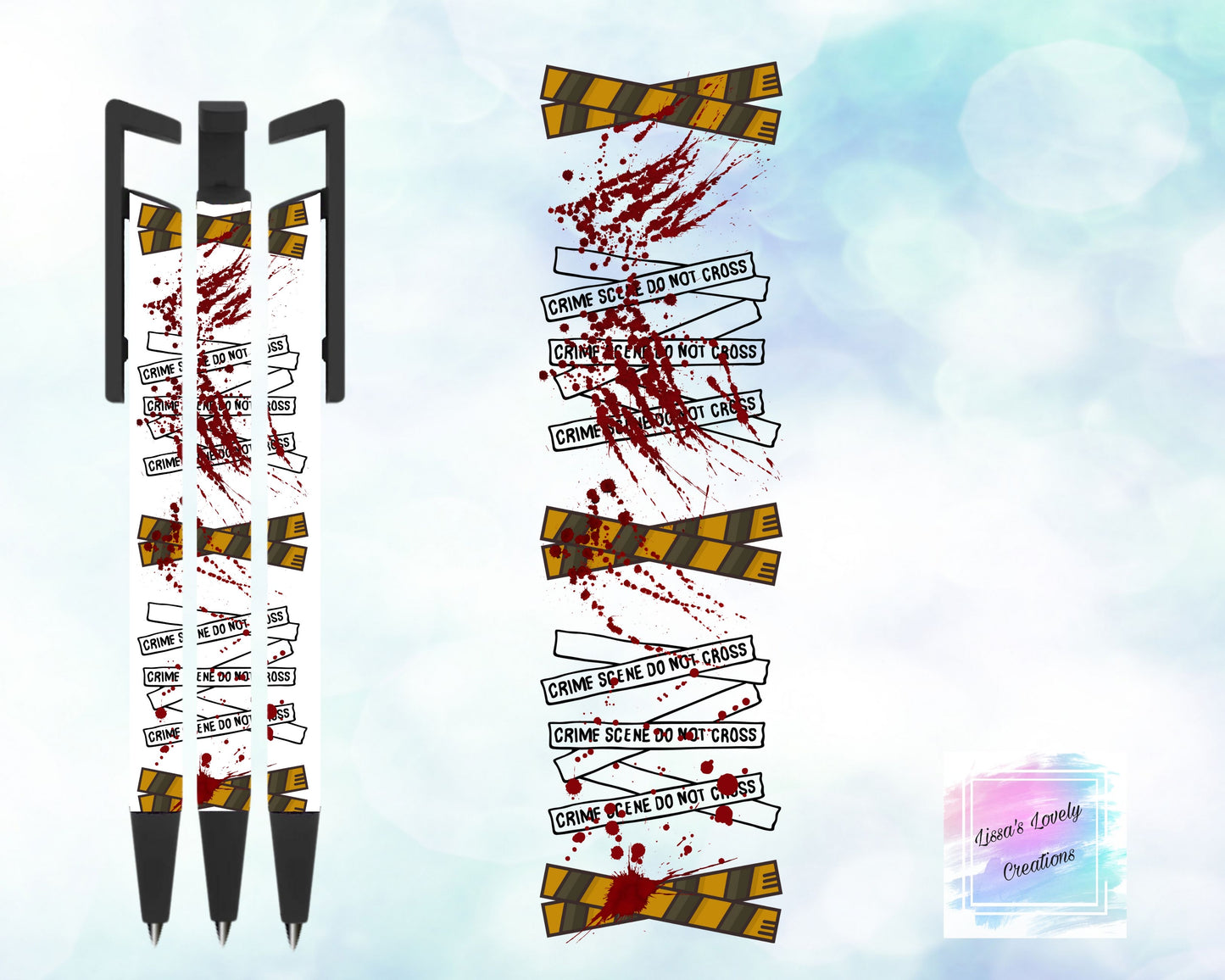 Crime Scene Ink Pen