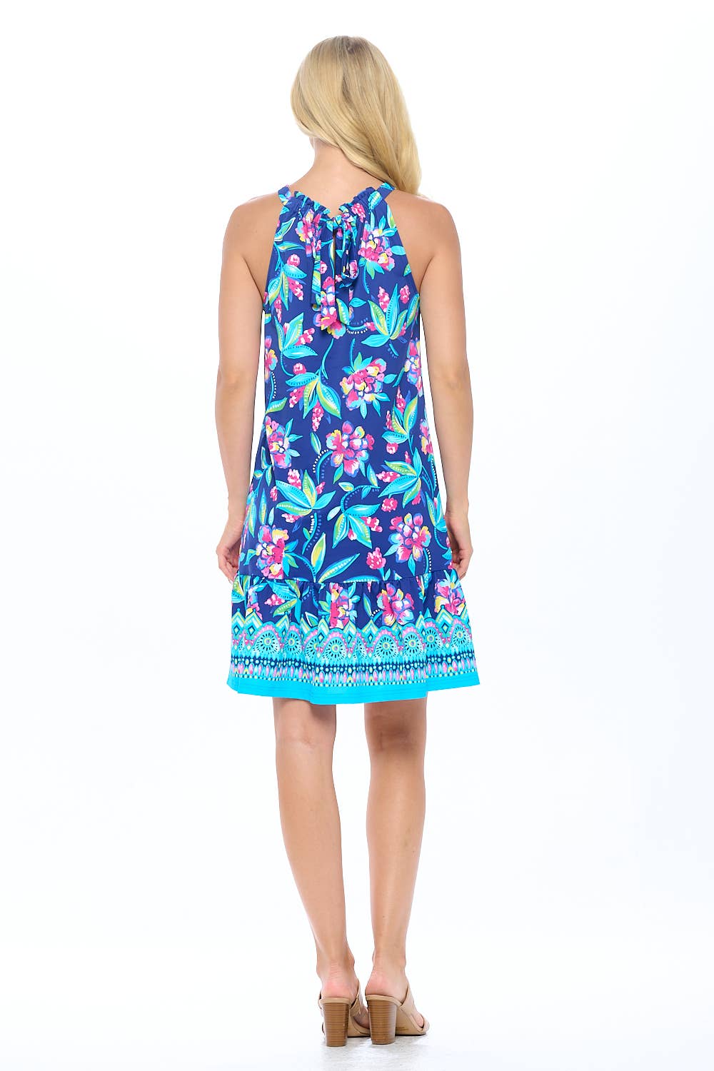 ARYEH - Amira Back Tie Tiered Dress