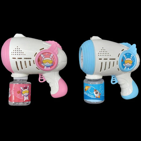 Hot New Bubble Gun with Light & Music