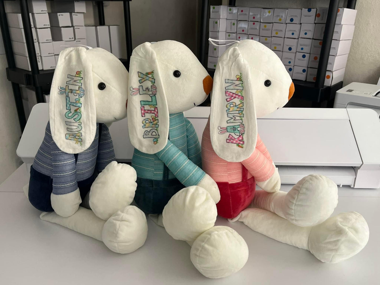 personalized 28” Bunny