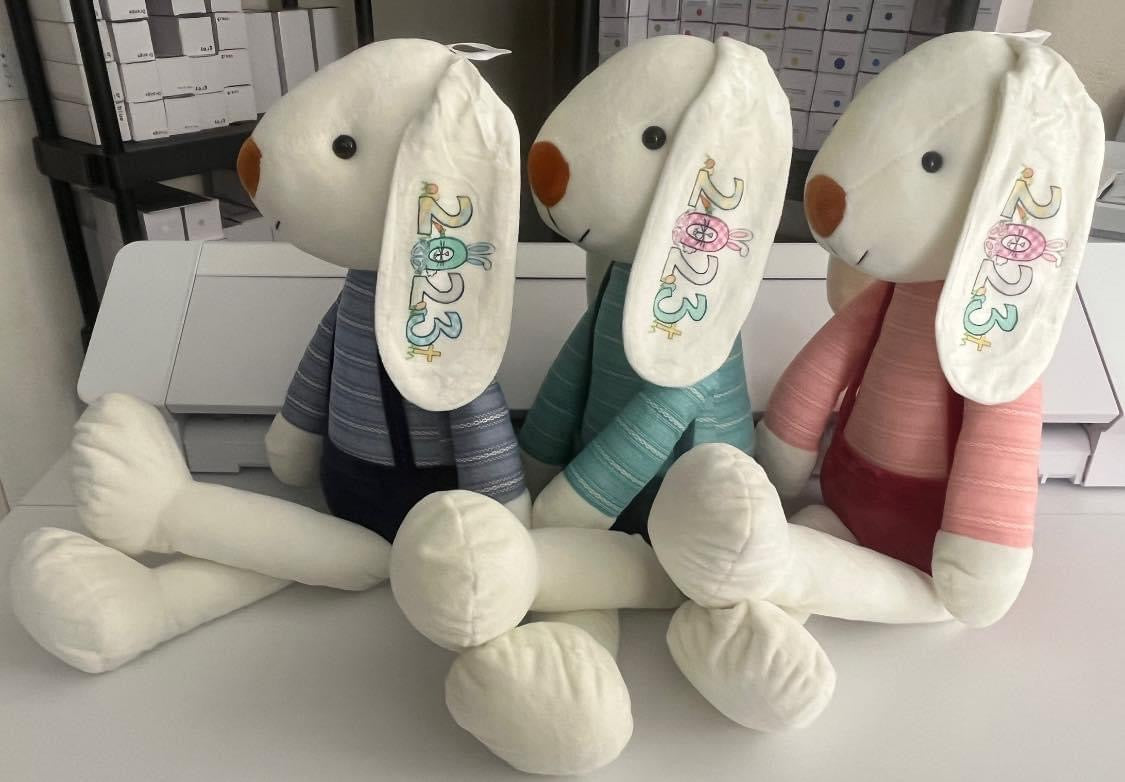 personalized 28” Bunny
