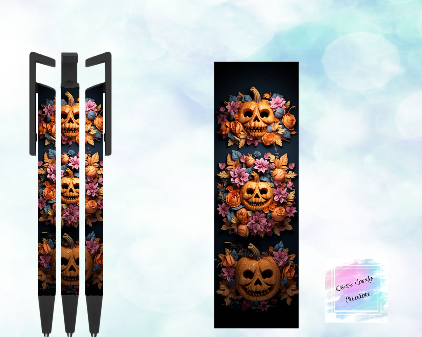 Jack-O-Lantern Ink Pen