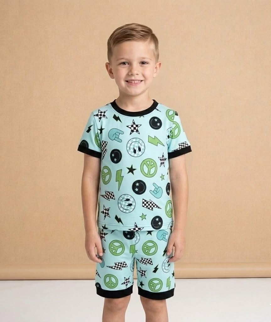Electric Vibes Loungewear Set | Pete + Lucy