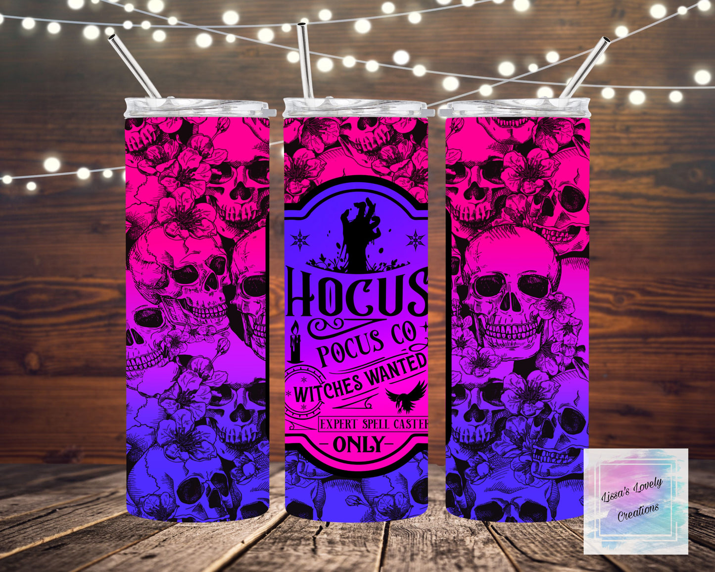 Hocus pocus witches wanted Tumbler