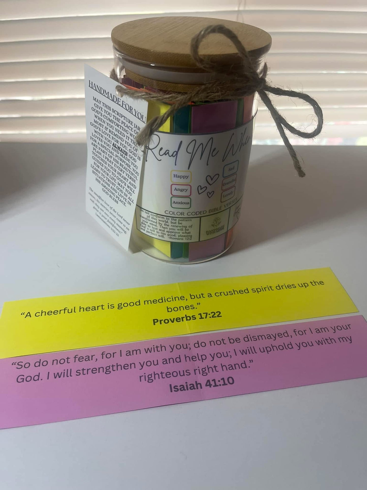 Read Me When Bible Verse Jar