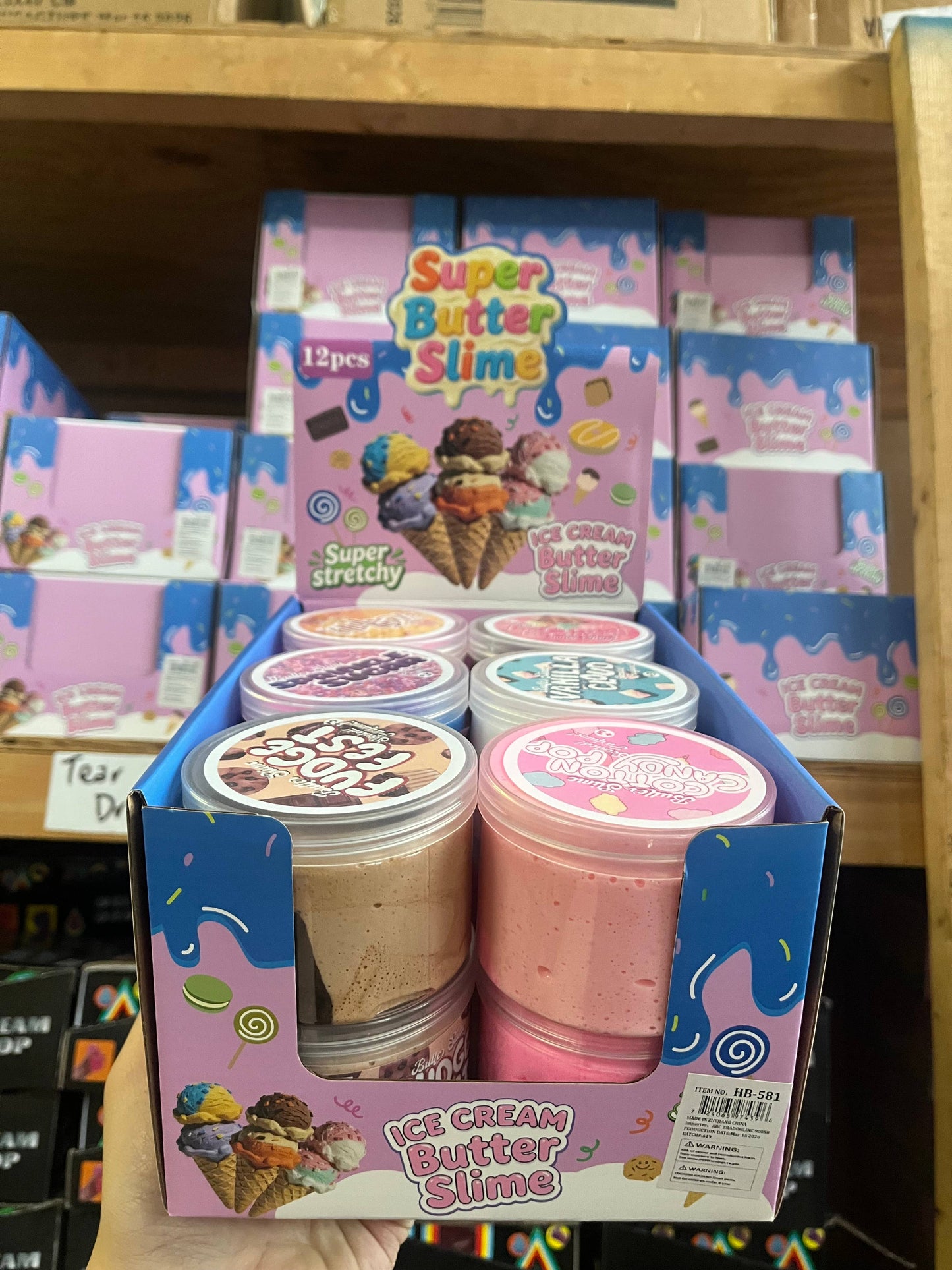 Ice Cream Scented Butter Squeeze Slime