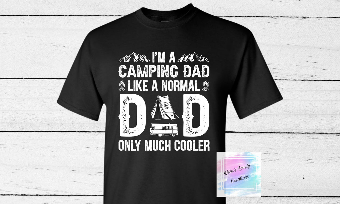 Camping Dad Shirt