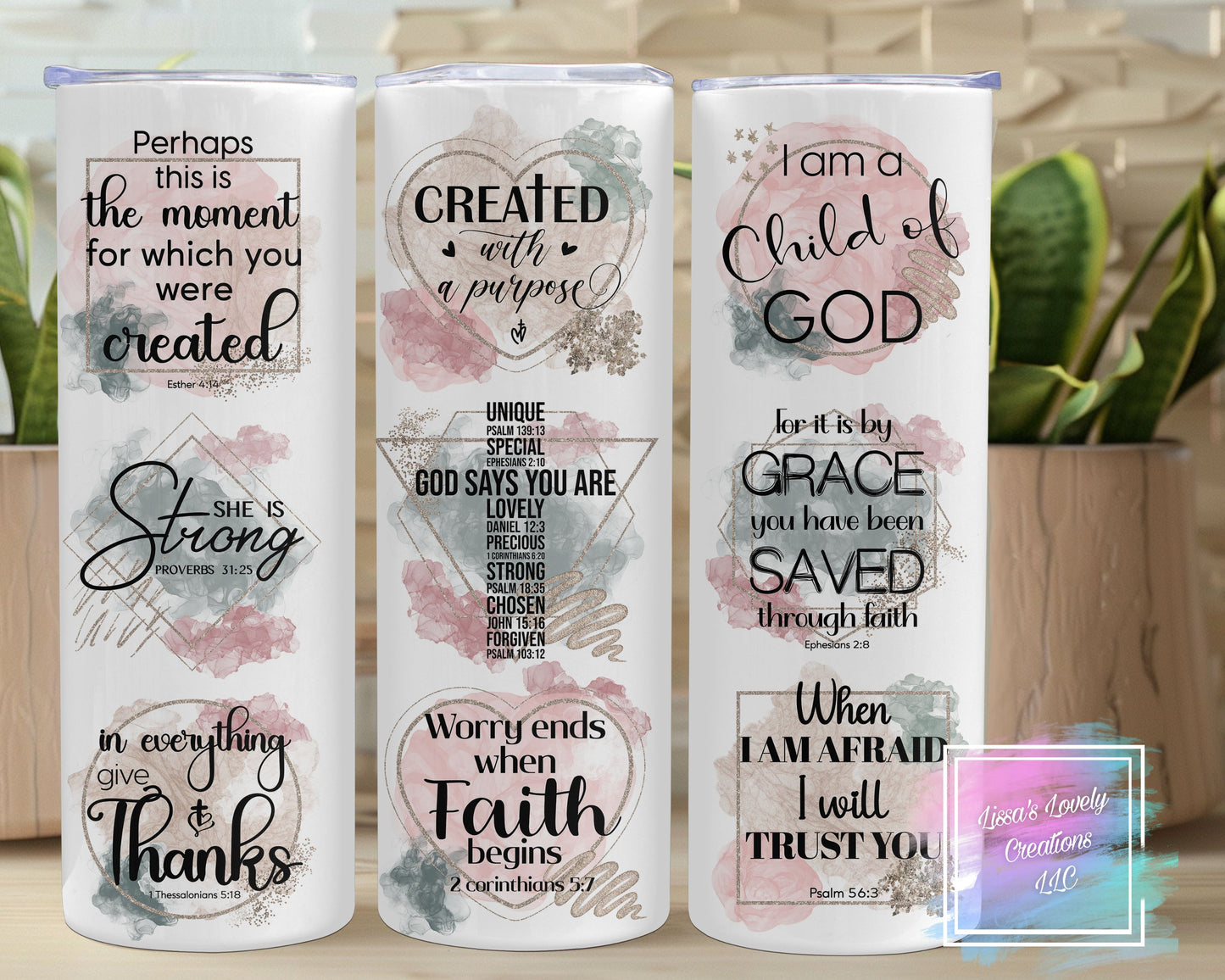 Bible Verse tumbler