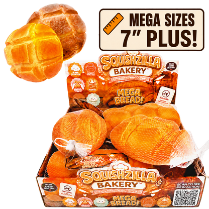 Fun Doh MEGA 7" Bread Slow Rise Squishy Bakery