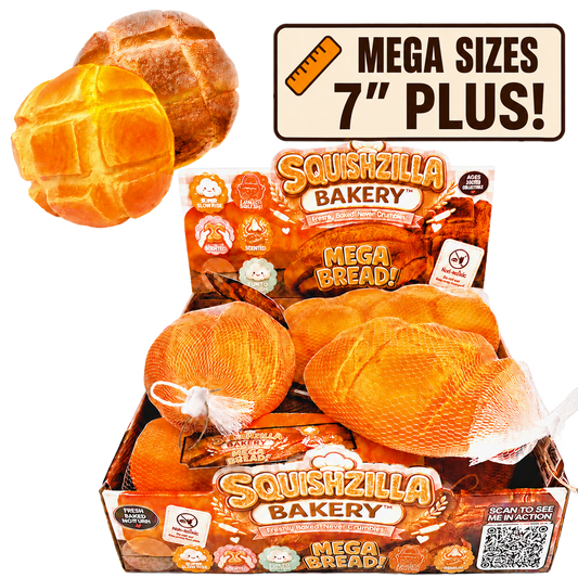 Fun Doh MEGA 7" Bread Slow Rise Squishy Bakery
