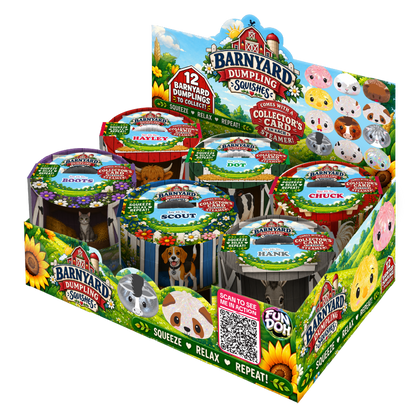 Fun Doh Farm Barnyard Squishy Dumpling Toy