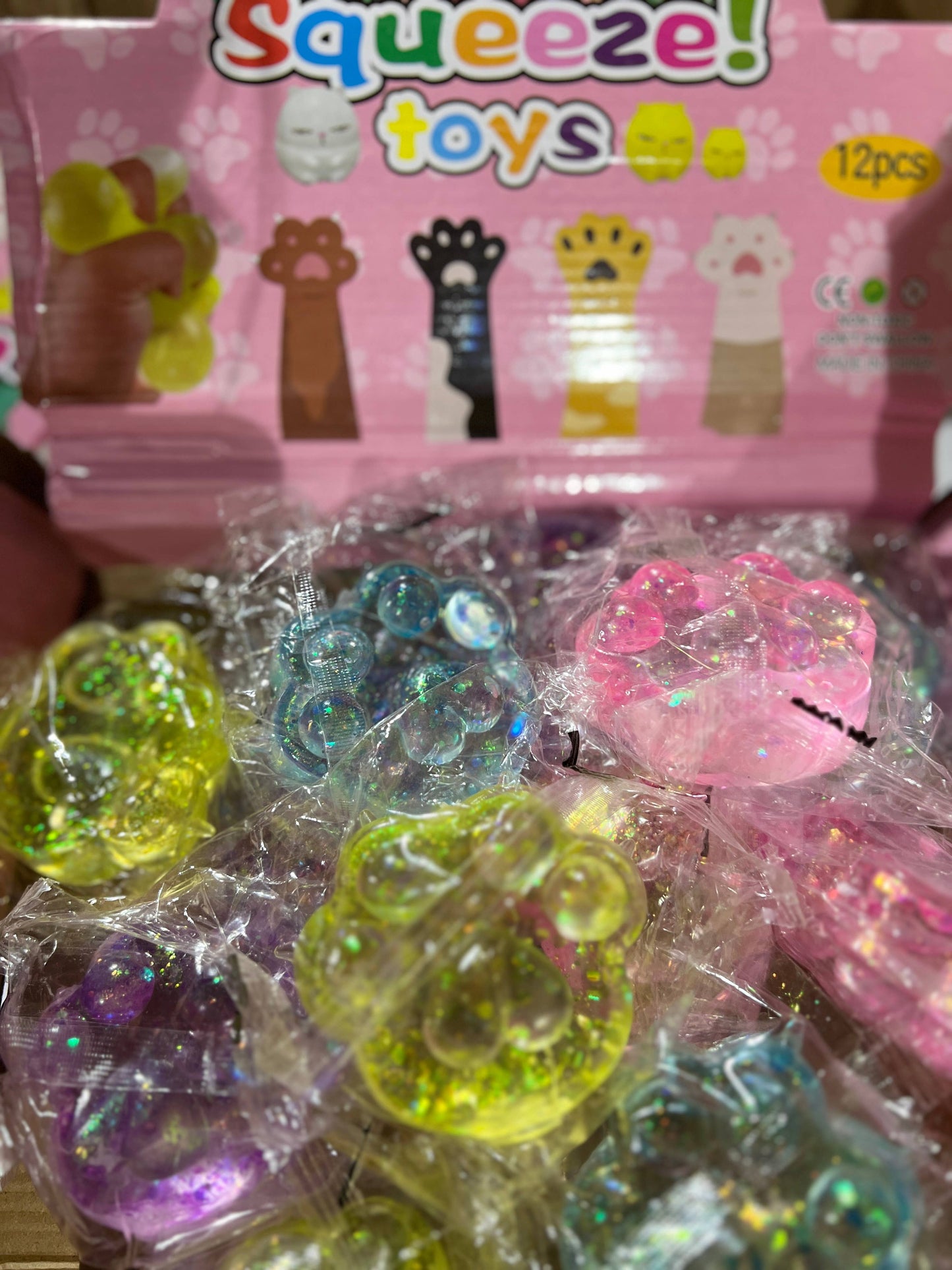 Sugar Squeeze Glitter Paw