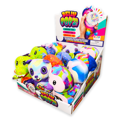 Belly Popz Squeeze Plush Stress Toy Assortment