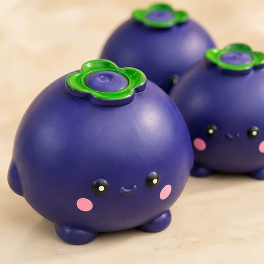 Jumbo Blushing Blueberry Character Squishy