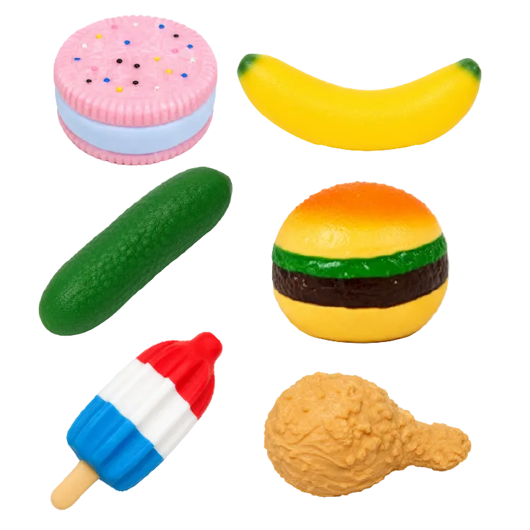 Fun Doh MEGA 8" Food Squishies Sensory Toy