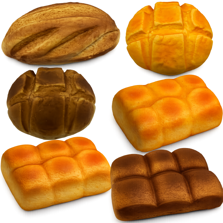 Fun Doh MEGA 7" Bread Slow Rise Squishy Bakery