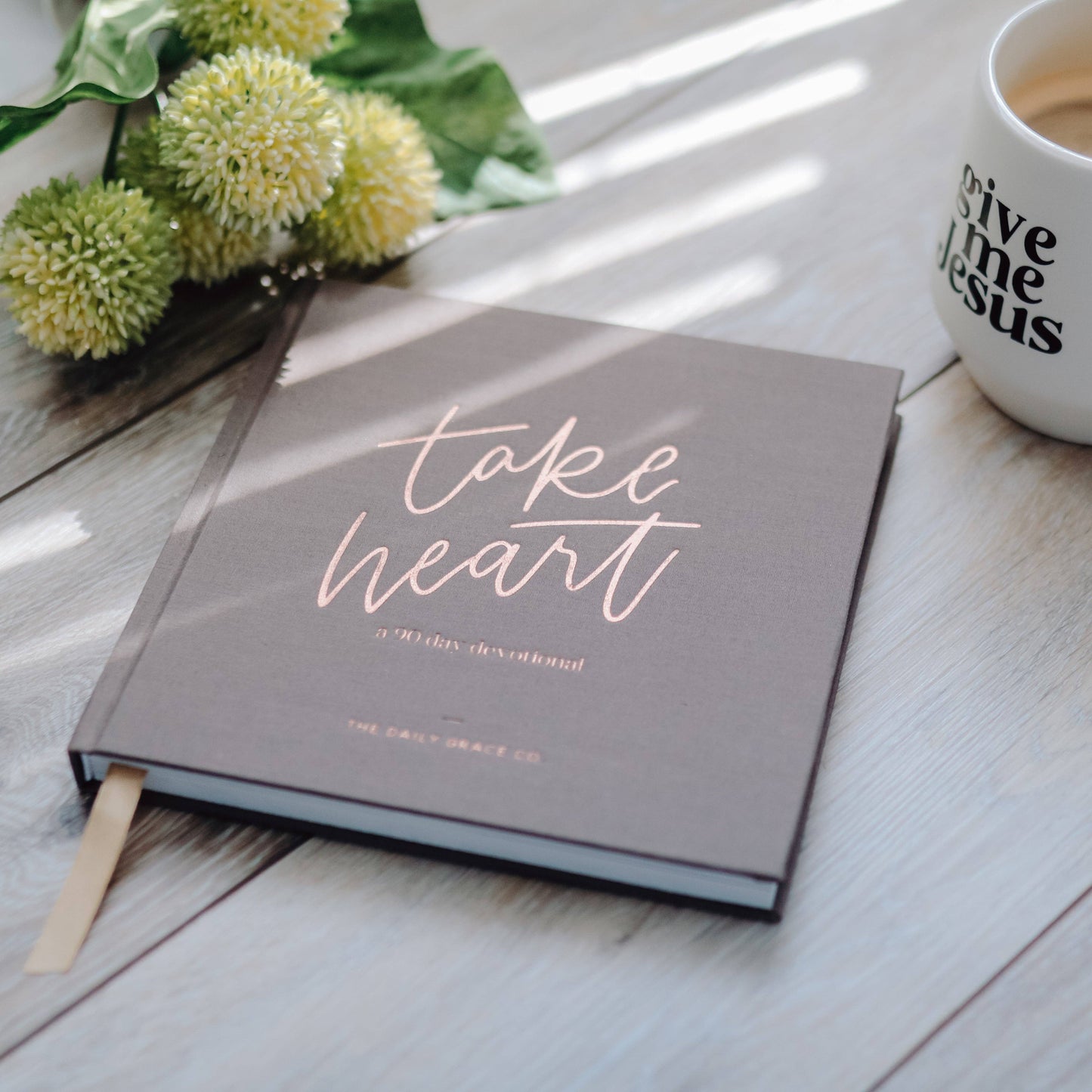 The Daily Grace Co - Take Heart Devotional | Coffee Table Book
