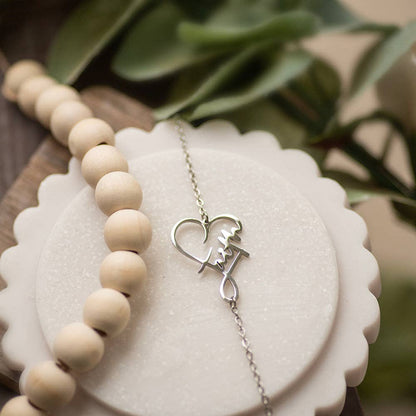 Faith Heart Bracelet