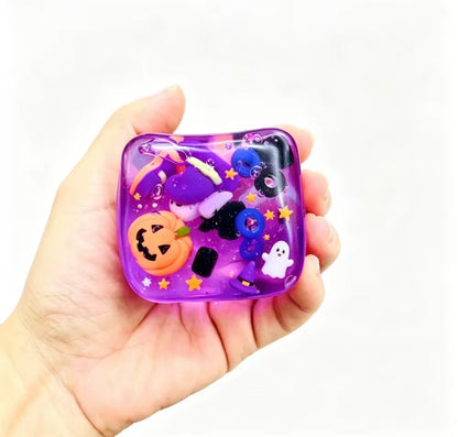 Generic Halloween Figure Maltose Filled Cube Squishy Toy-  ETA SEPTEMBER