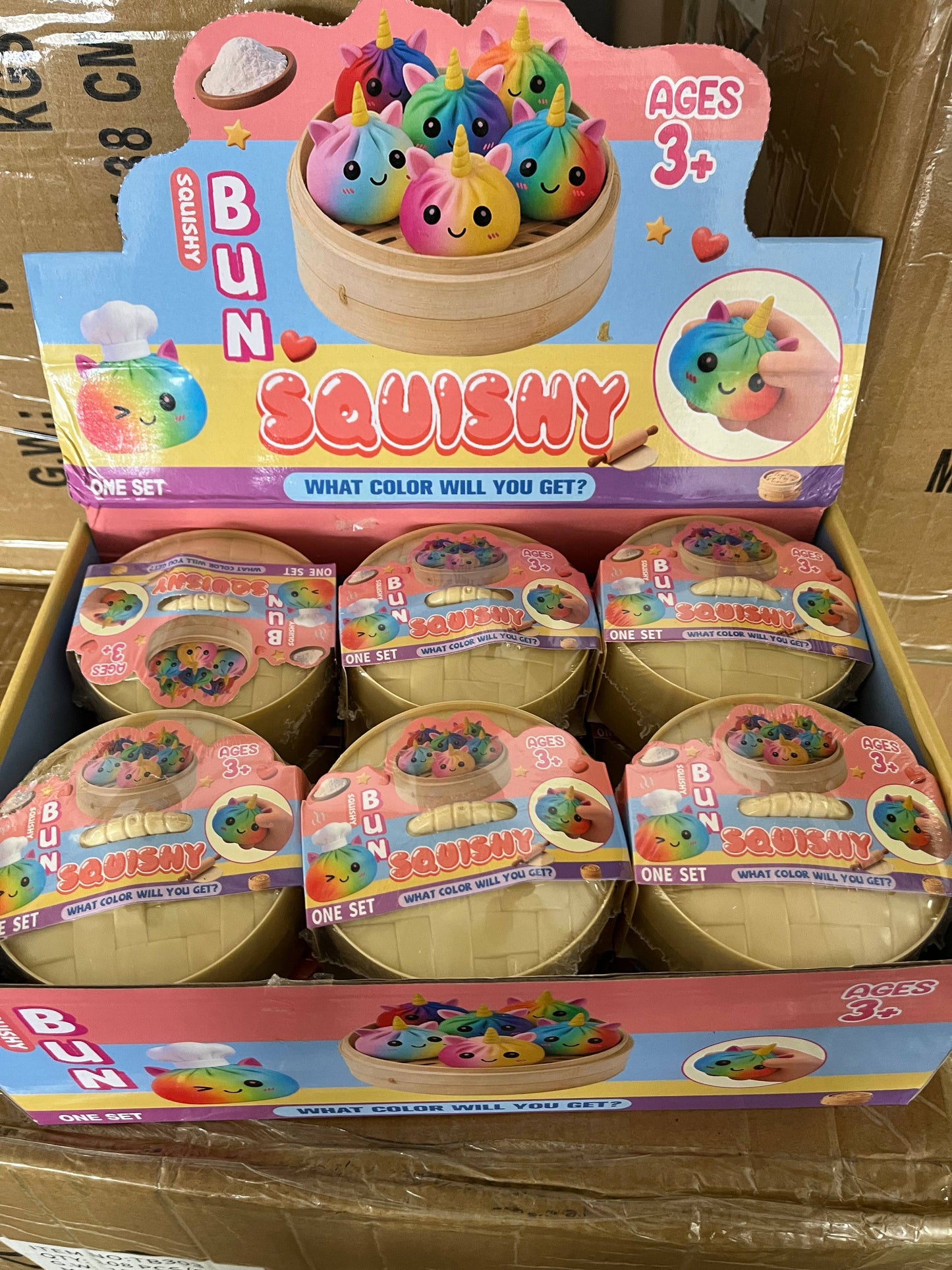 Squishy Rainbow Unicorn Dumplings | Mystery