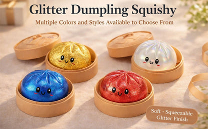 Mystery Squishy Dumpling- Glow In The Dark