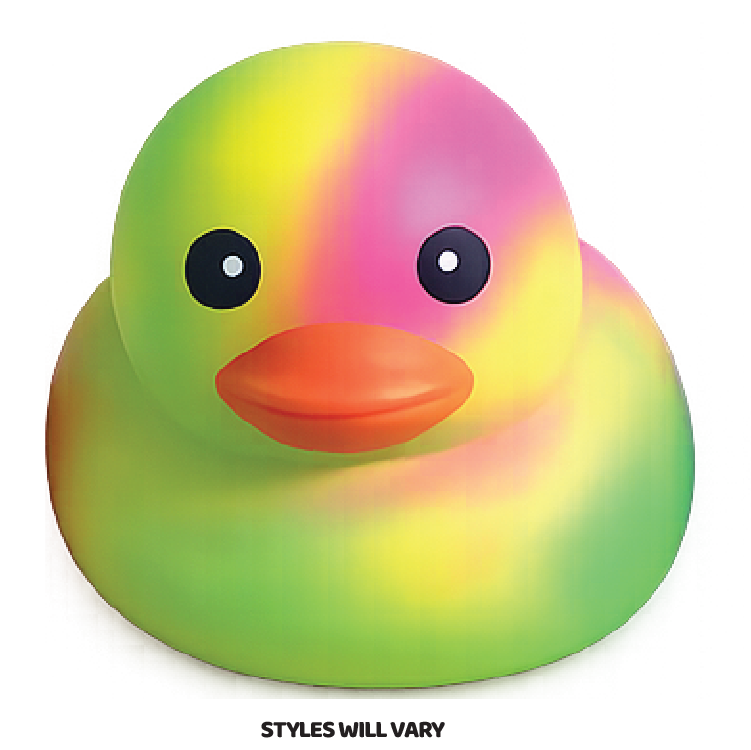 Fun Doh SquishZilla™ Jumbo 5" Tie-Dye Duck Squishy Toy
