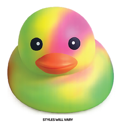 Fun Doh SquishZilla™ Jumbo 5" Tie-Dye Duck Squishy Toy