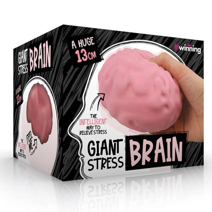 Boxer Gifts - Giant Brain Stress Ball – Large Squishy Toy for Adults