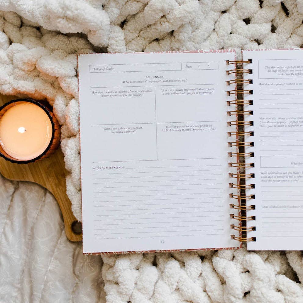 The Daily Grace Co - In the Word Journal - Pink Floral