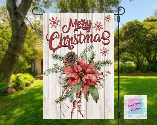 Merry Christmas Garden Flag