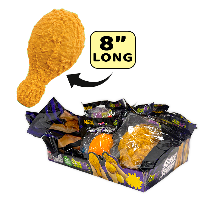 Fun Doh MEGA 8" Food Squishies Sensory Toy