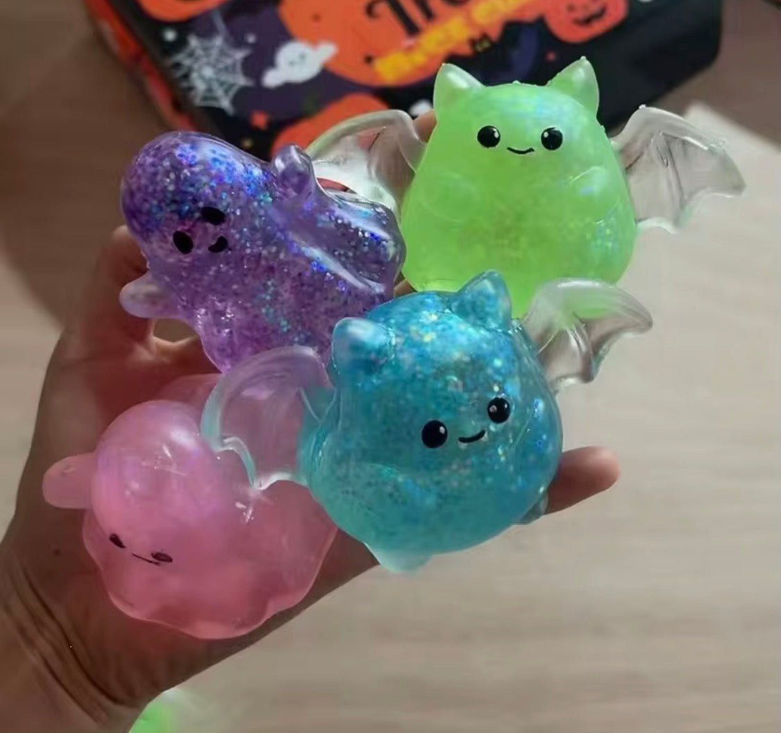 Generic Trick or Treat Themed Glitter Maltose Squishy Toy