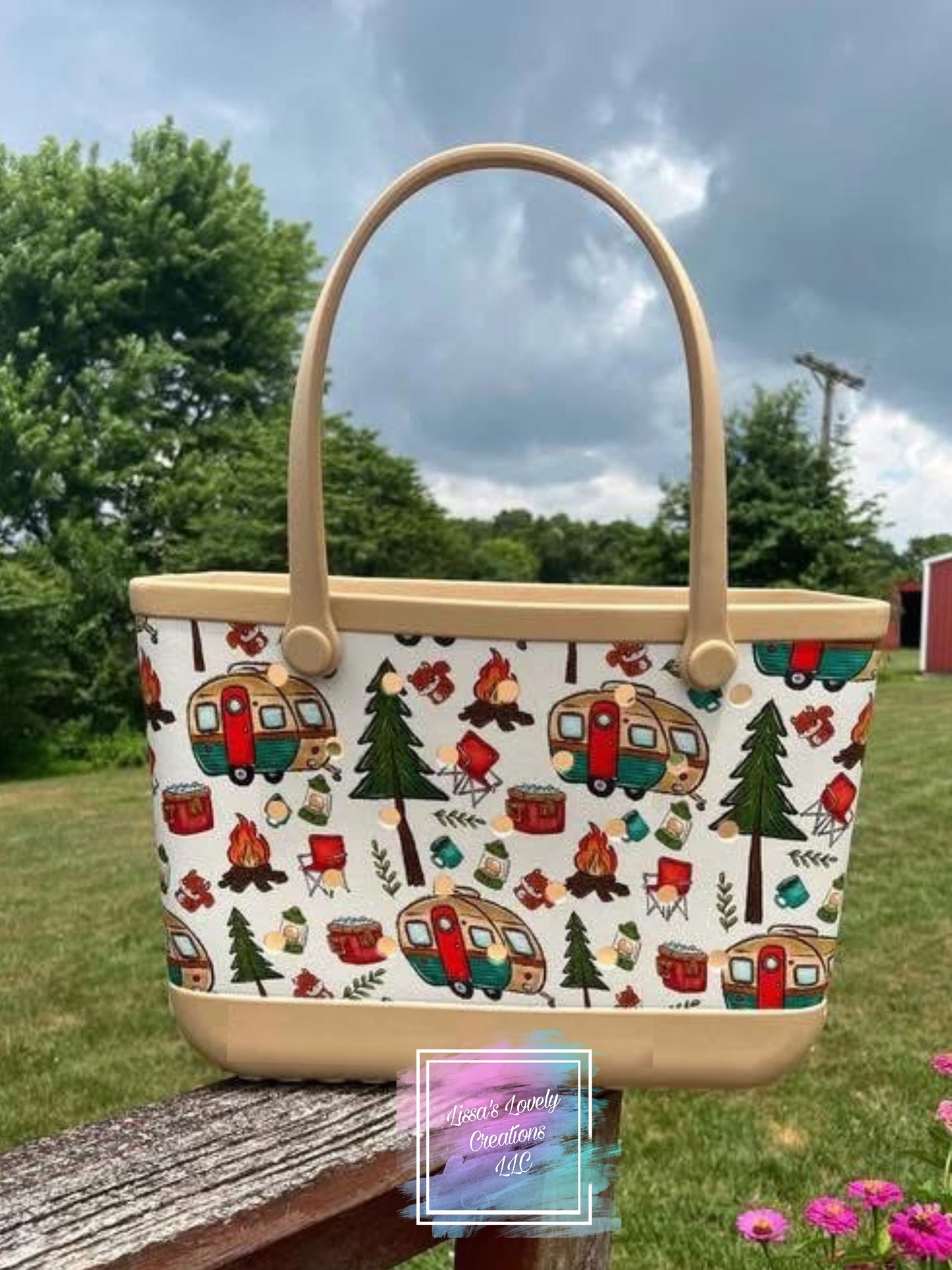 Custom Xl beach bag