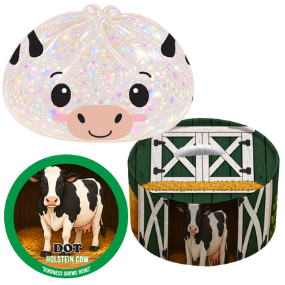 Fun Doh Farm Barnyard Squishy Dumpling Toy