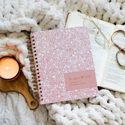 The Daily Grace Co - In the Word Journal - Pink Floral
