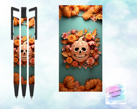 Sugar Skull Ink Pen
