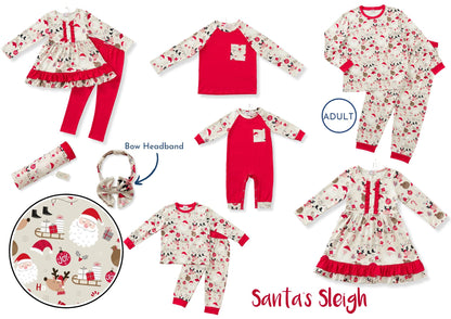 Santa's Sleigh 2 Piece Set Pete+Lucy