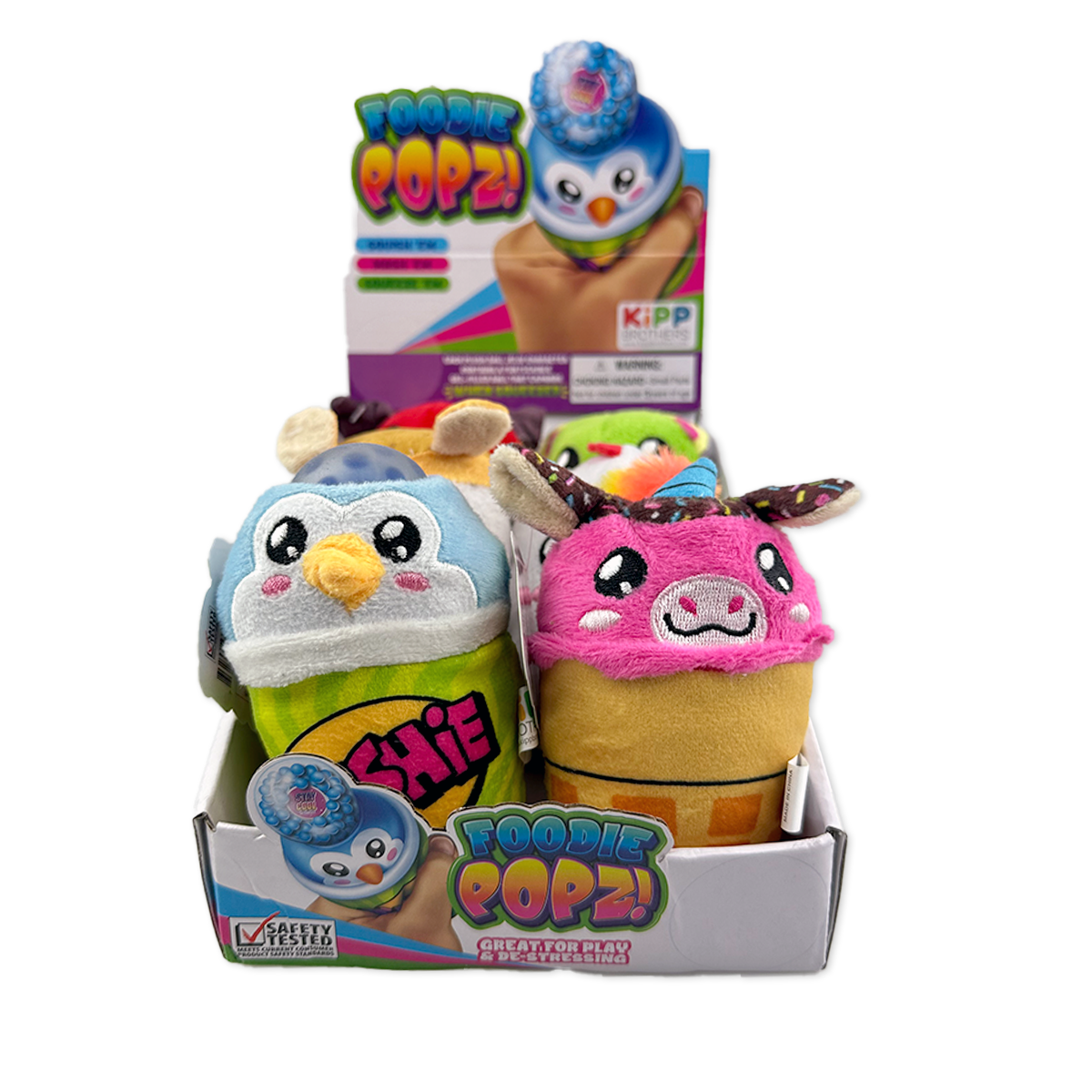 So Much Fun! Foodie Squishy Plush Toy Assortment