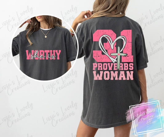 Proverbs 31 Women Shirt