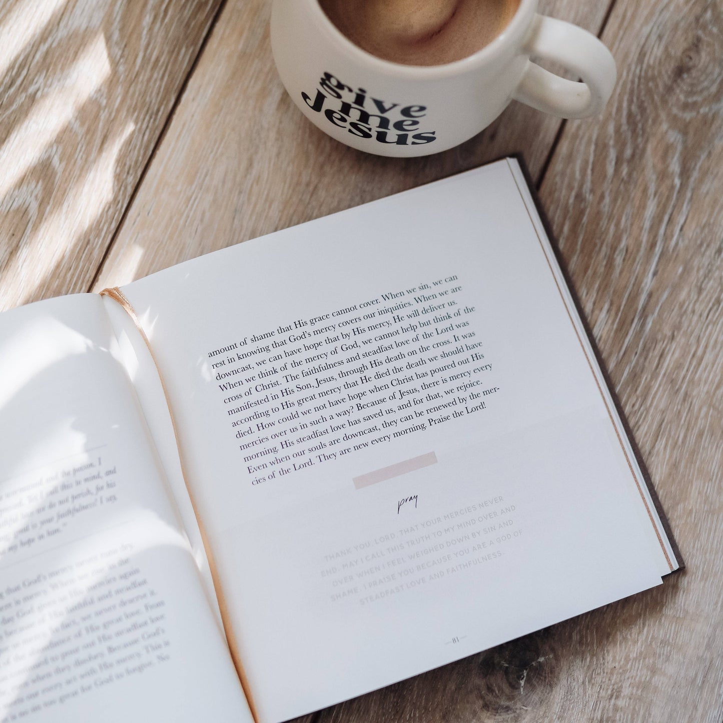 The Daily Grace Co - Take Heart Devotional | Coffee Table Book