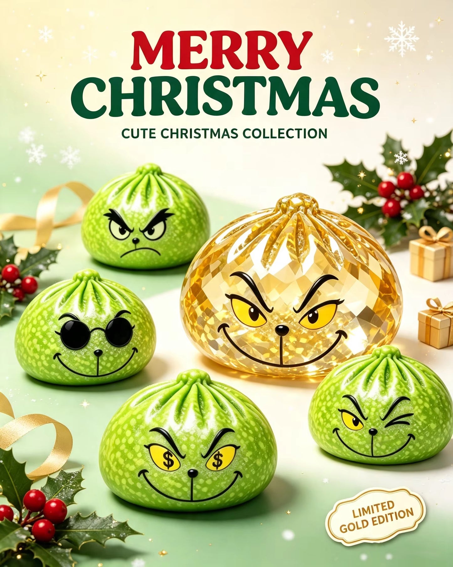 Grinchmas Dumplings – preorder ETA late sept