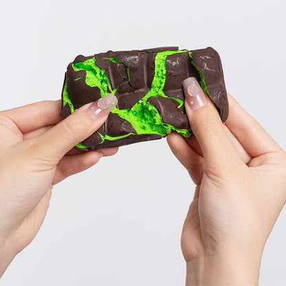 Wax Squishies® Chocolate Bar Wax Crackle Fidget Clay Toy