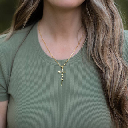 Jesus Cross Necklace