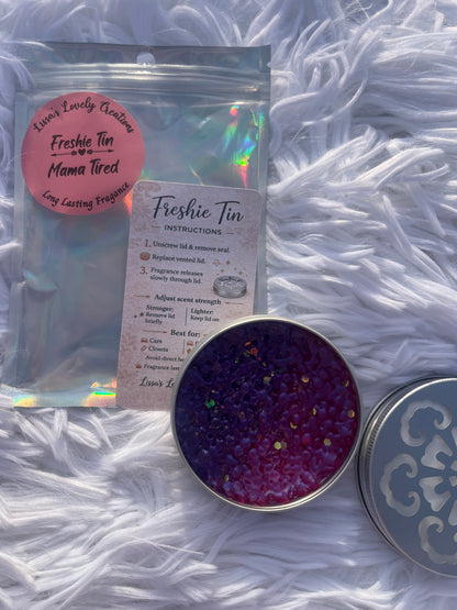 Freshie Tins | Long-Lasting Air Freshener (Multiple Scents)