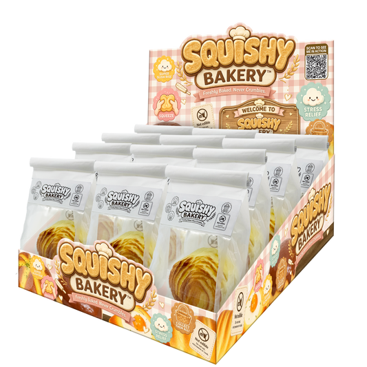 Fun Doh Bakery Slow-Rise Squishy Pastry – Assorted