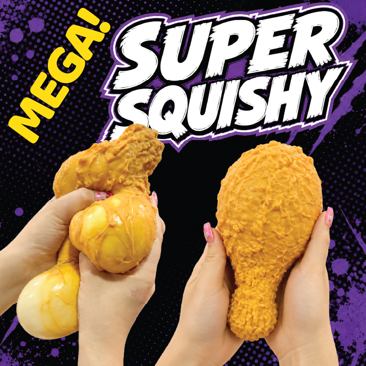 Fun Doh MEGA 8" Food Squishies Sensory Toy